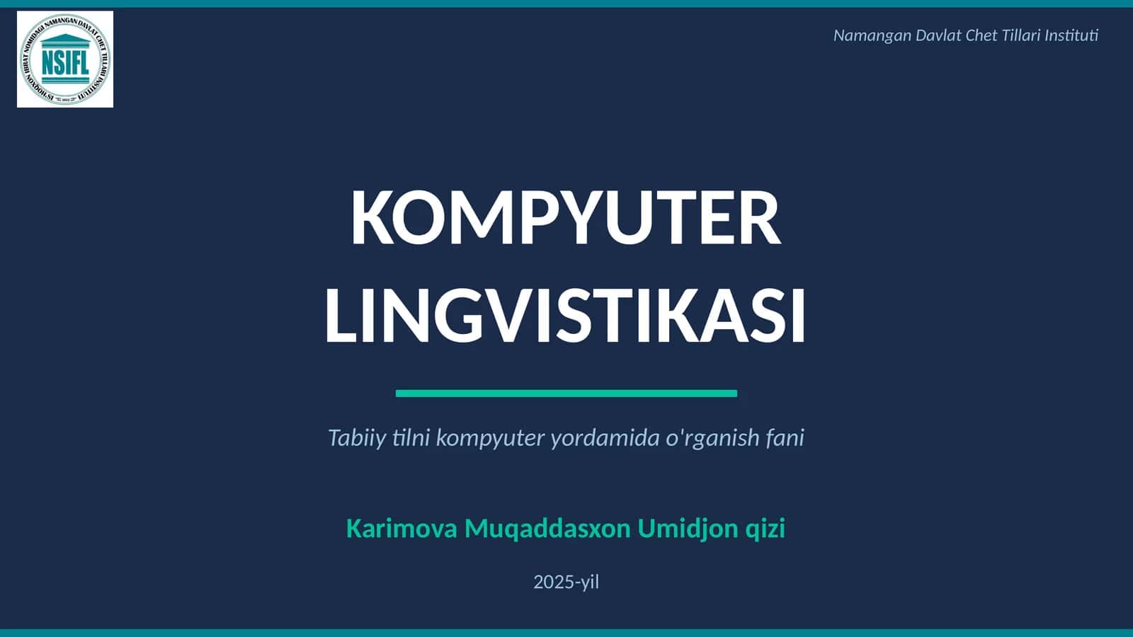 KOMPYUTER LINGVISTIKASI 1