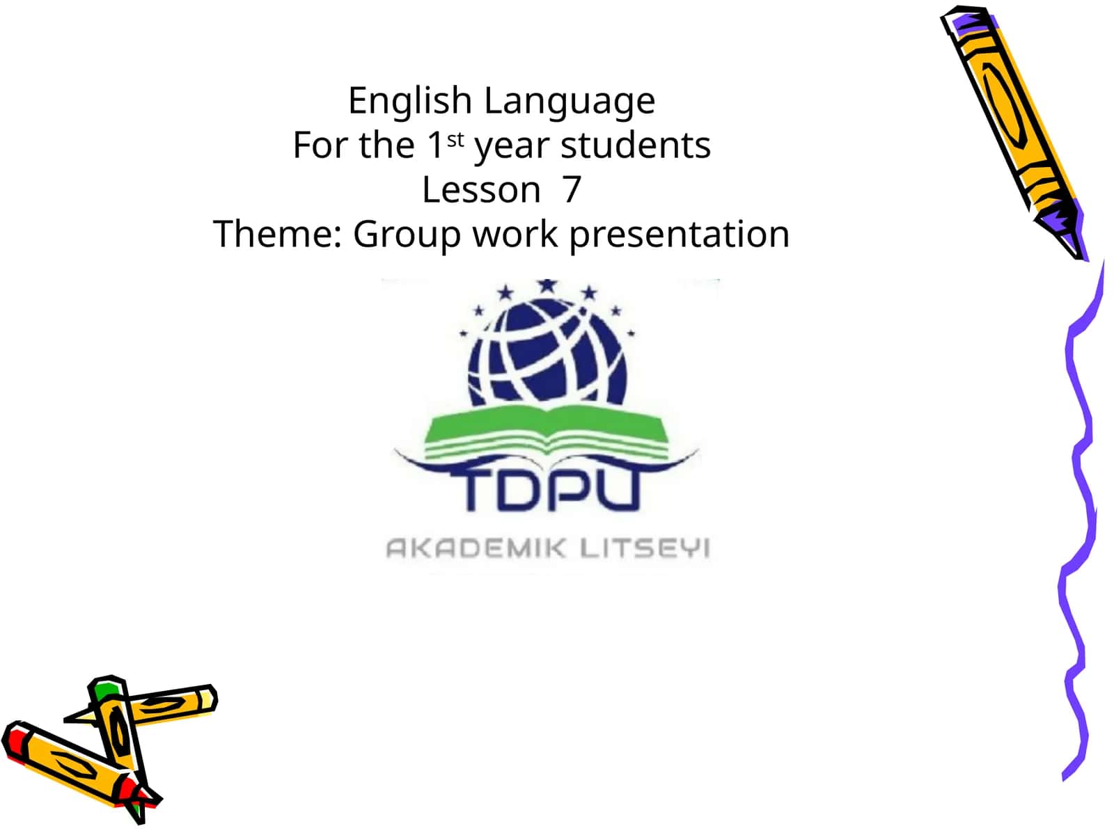 Group work presentation 1
