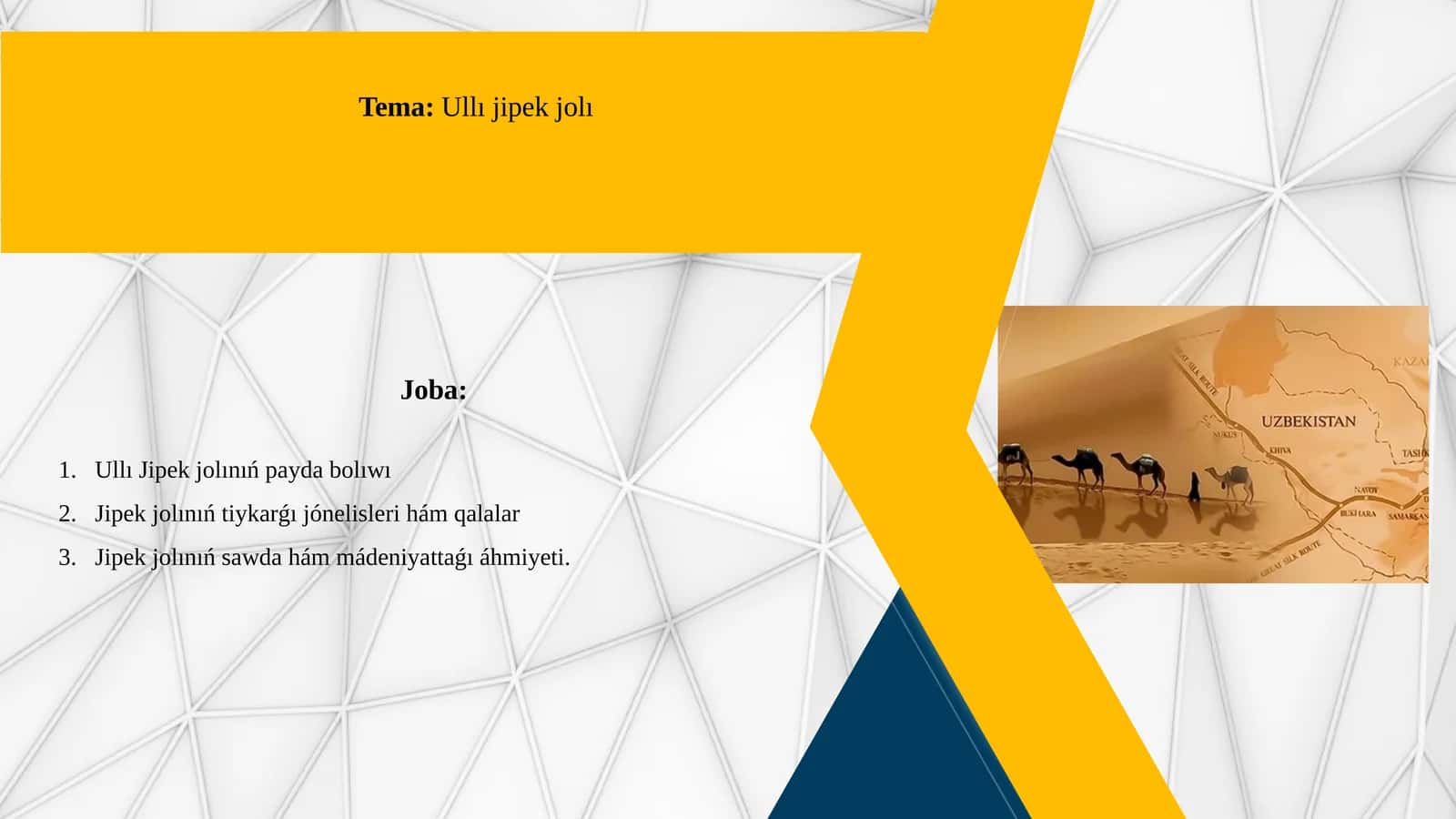 Ullı jipek jolı 1