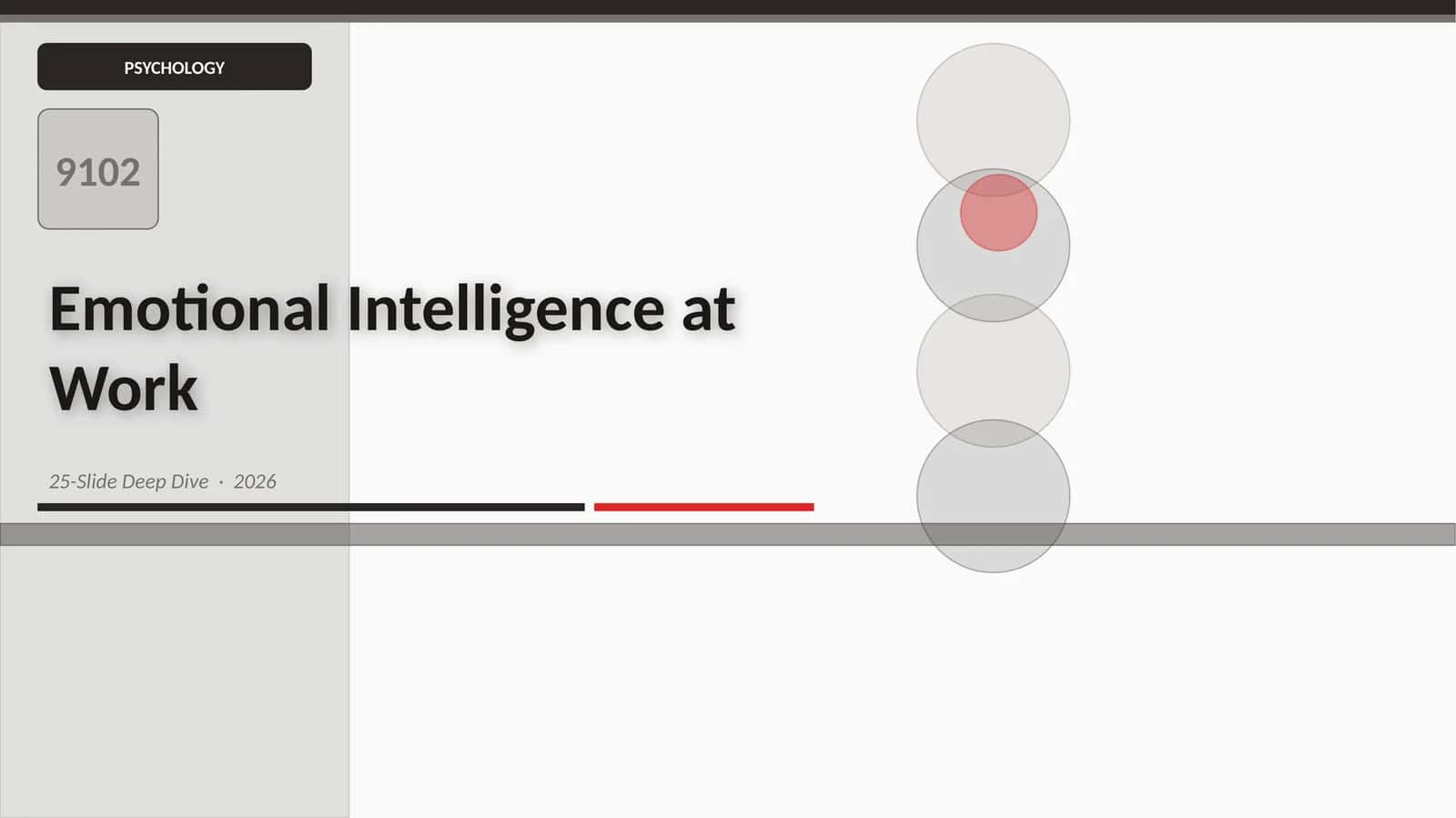 Emotional Intelligence at Work 1