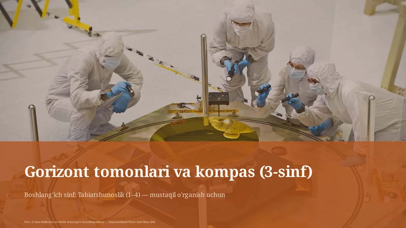 Gorizont tomonlari va kompas (3-sinf) 1