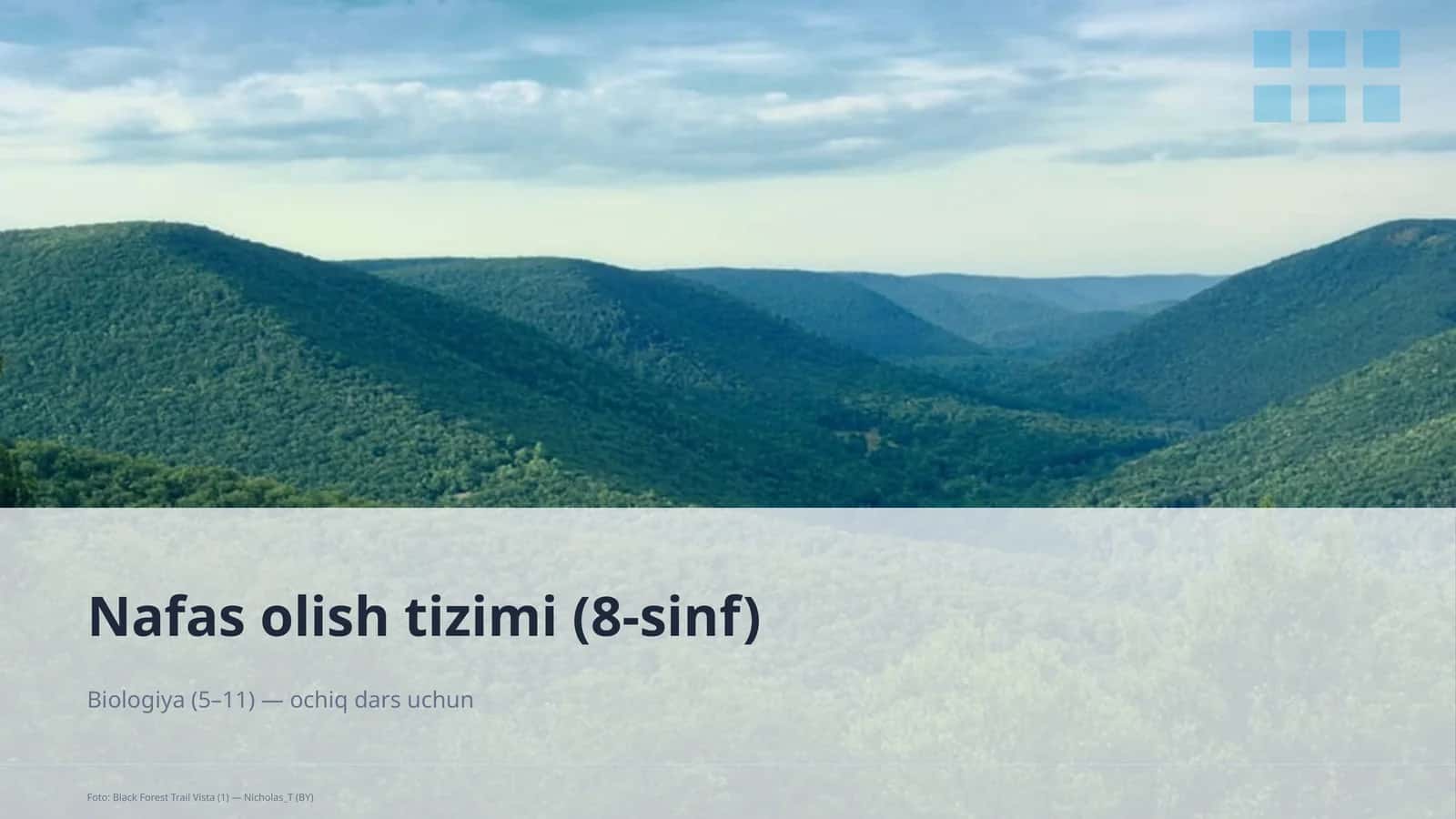 Nafas olish tizimi (8-sinf) 1