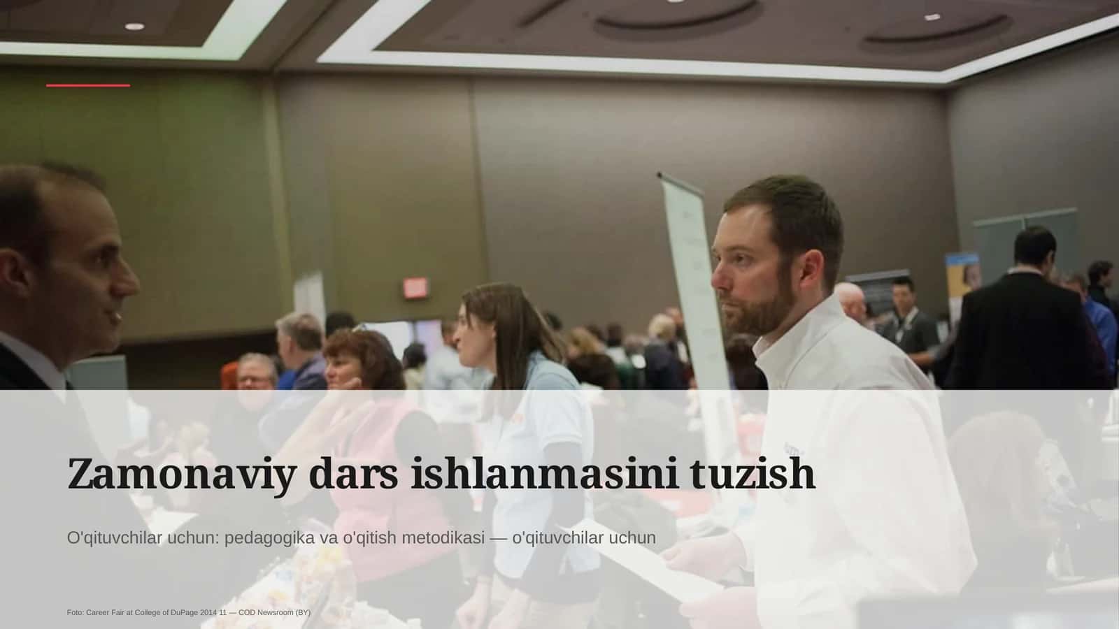 Zamonaviy dars ishlanmasini tuzish 1
