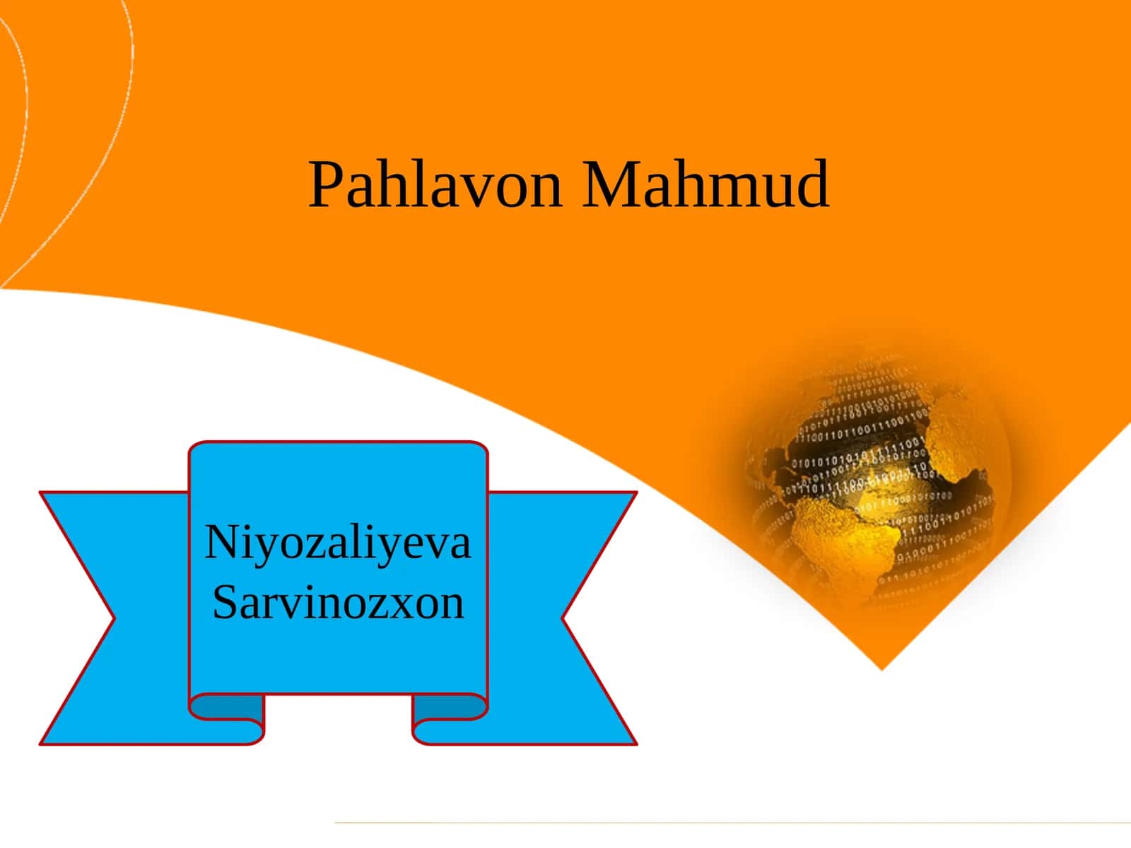 Pahlavon Mahmud 1