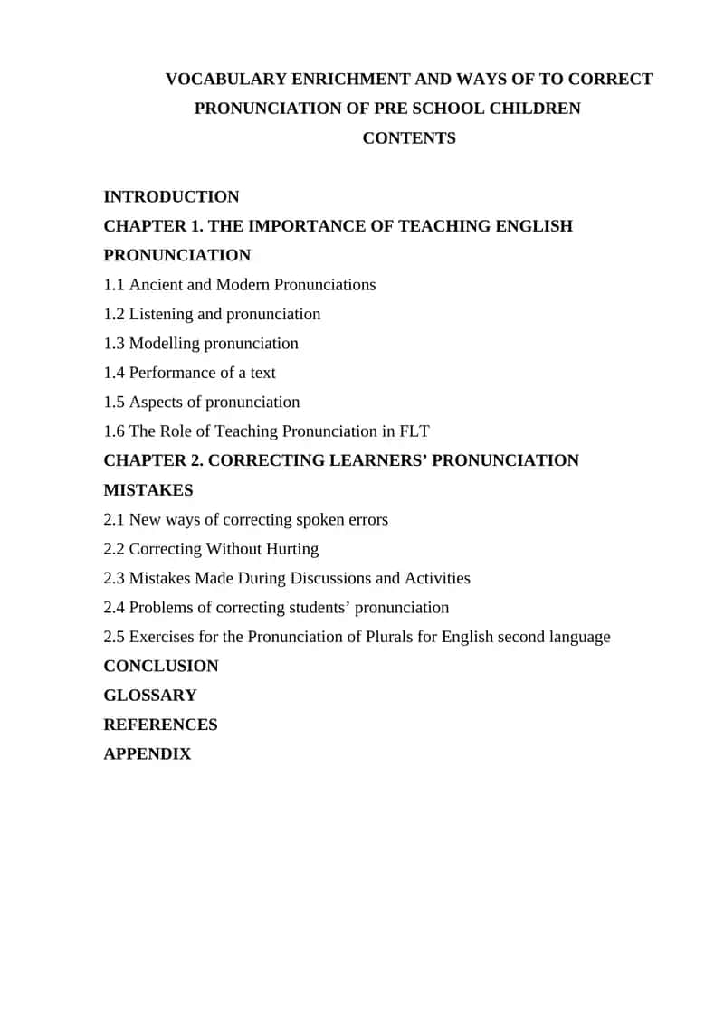 Ways of Correcting Pronunciation 1