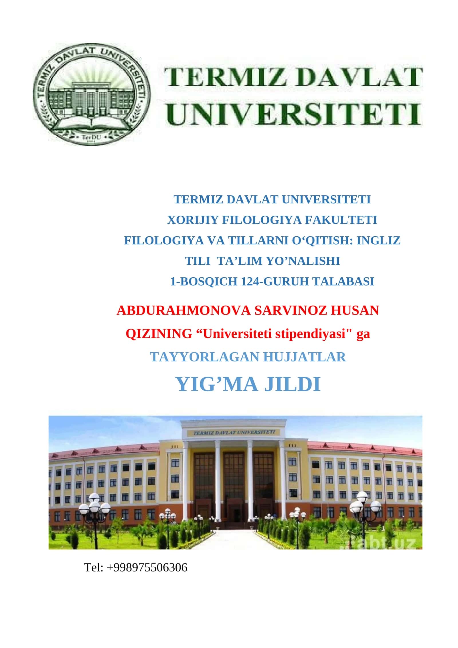 Universiteti stipendiyasi 1