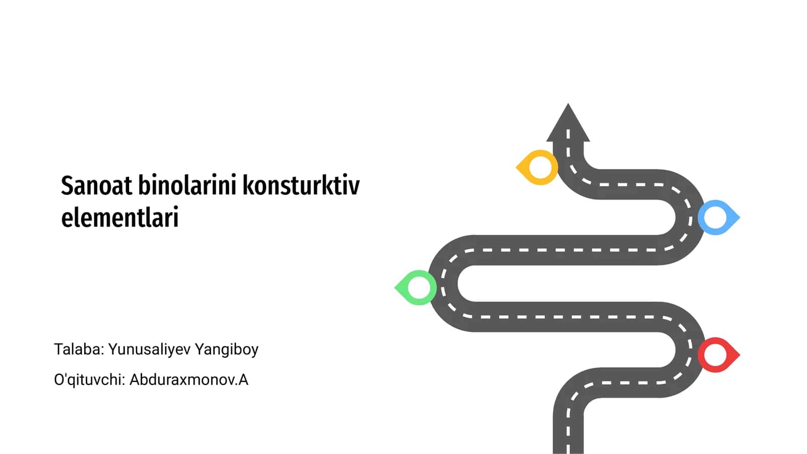 Sanoat binolarini konsturktiv elementlari 1