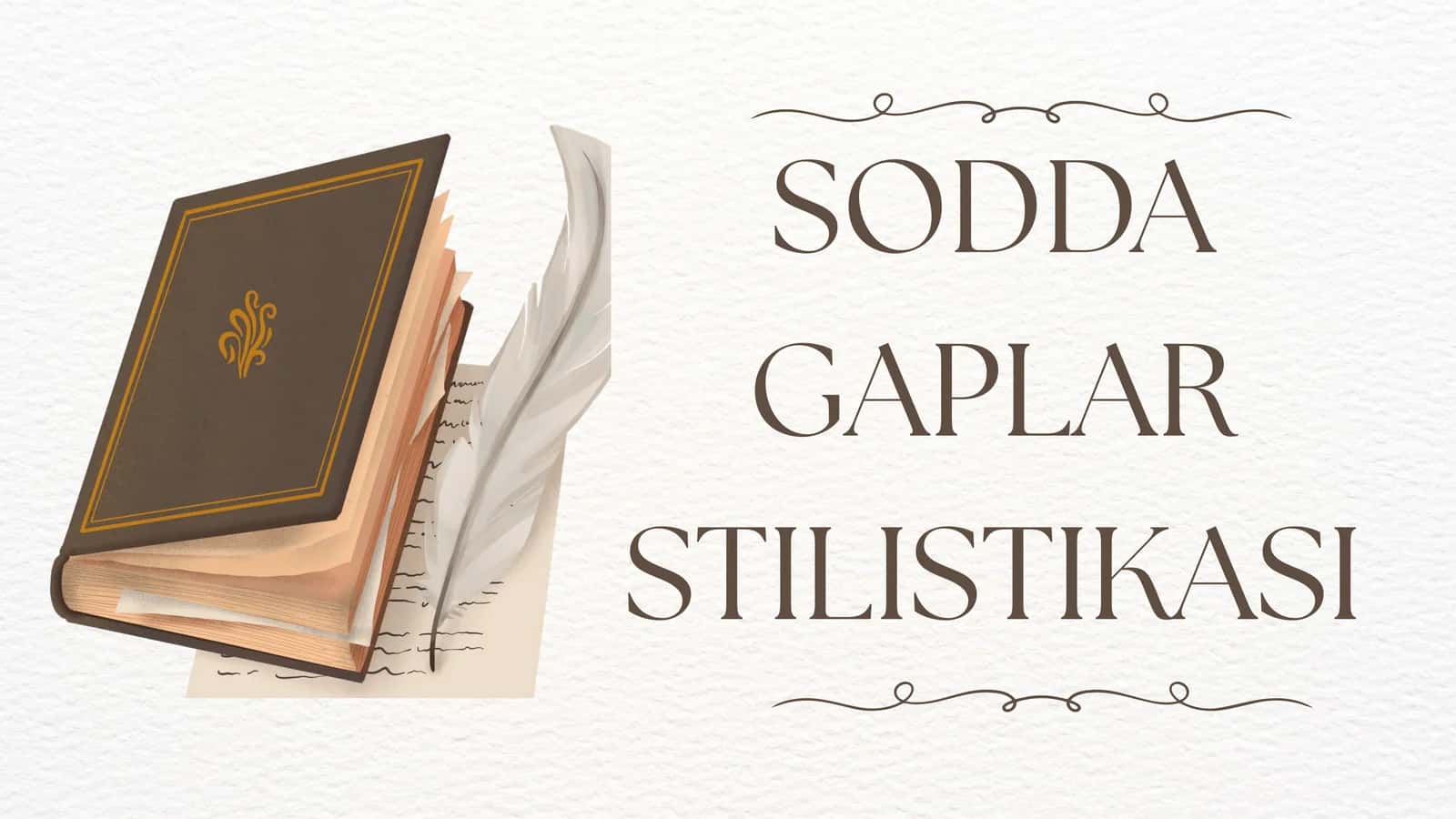 SODDA GAPLAR USLUBIYATI. TAQDIMOT 1