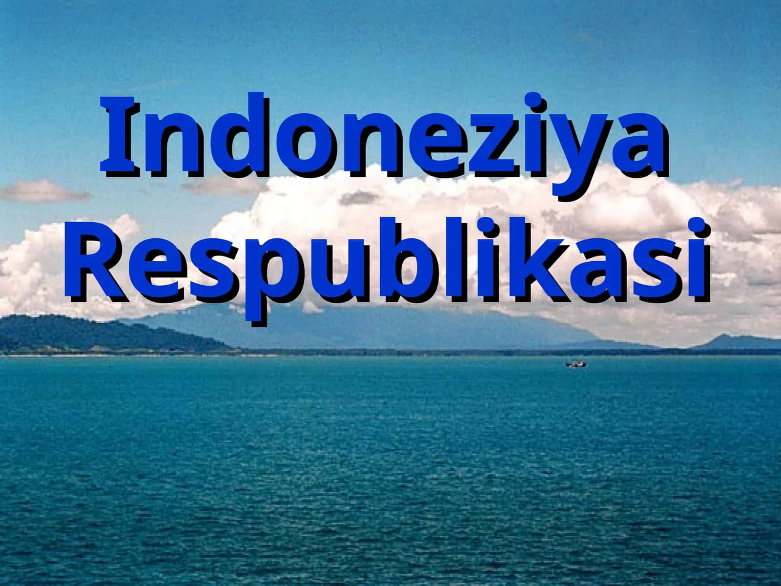 Indoneziya Respublikasi 1