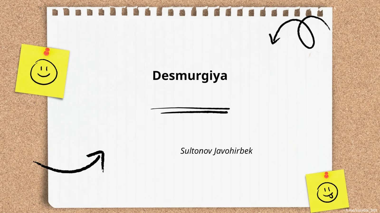 Desmurgiya 1