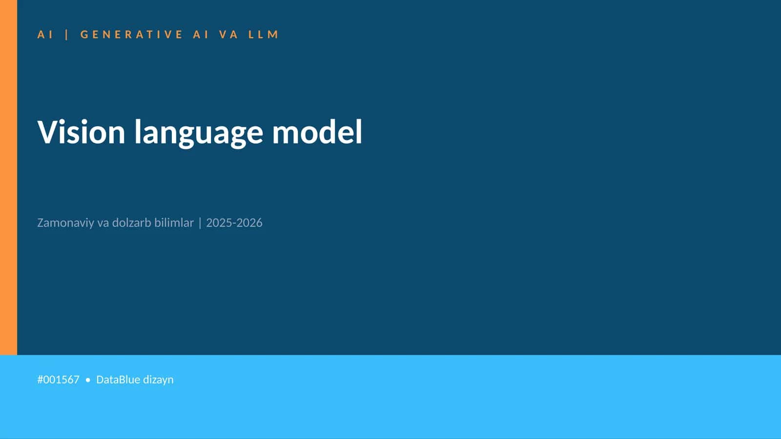 Vision language model 1