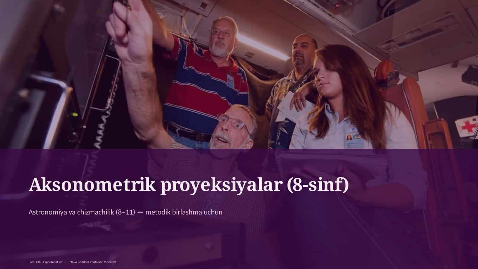 Aksonometrik proyeksiyalar (8-sinf) 1