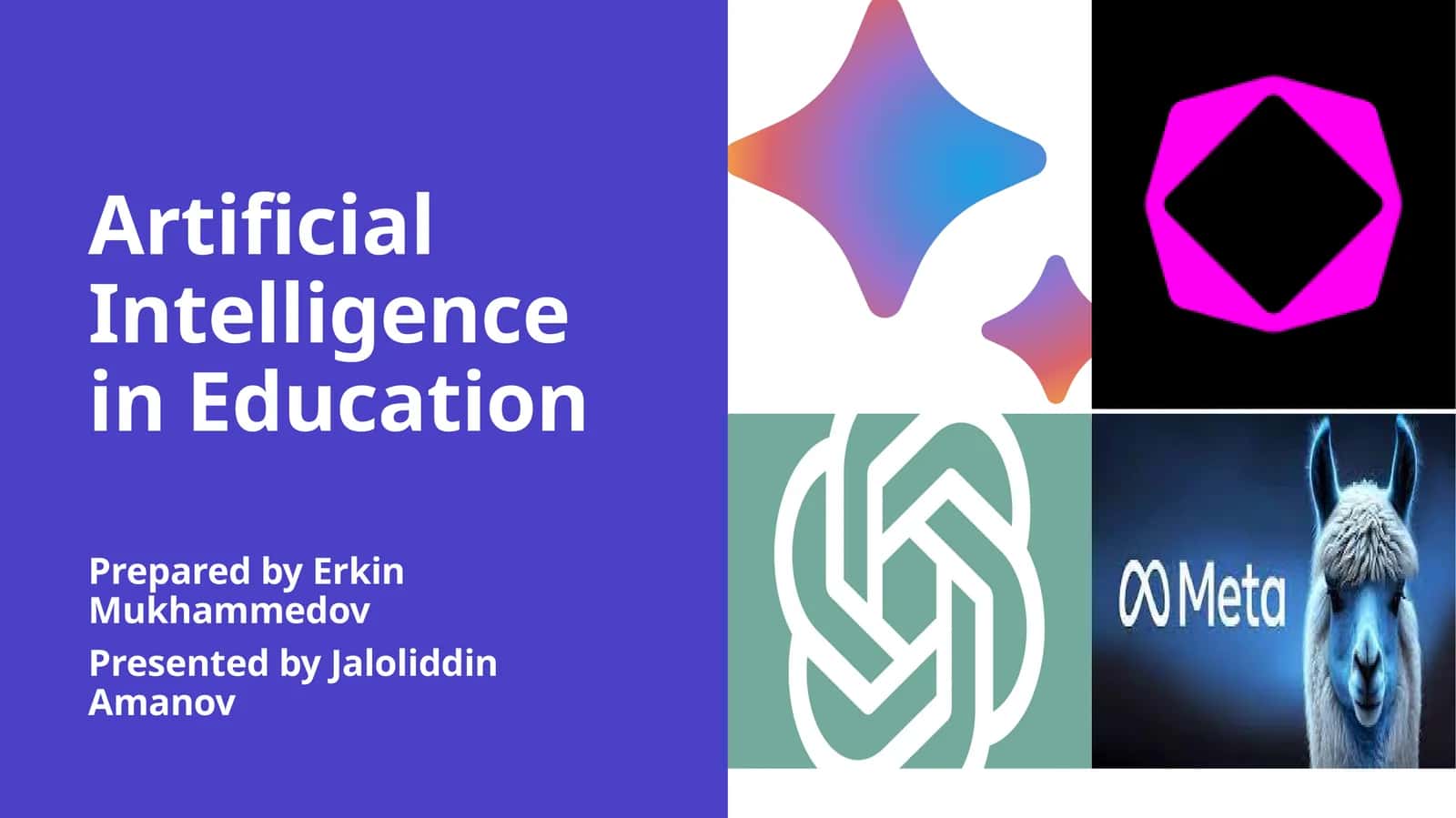 Artificial Intelligence in Education 1