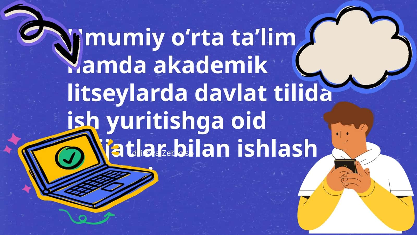 Umumiy oʻrta taʼlim hamda akademik litseylarda davlat tilida ish yuritishga oid hujjatlar bilan ishlash usullari 1