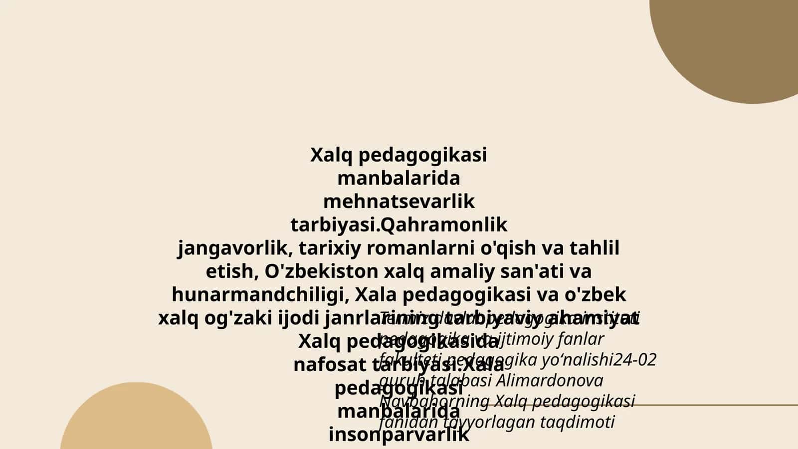 Xalq pedagogikasi 1