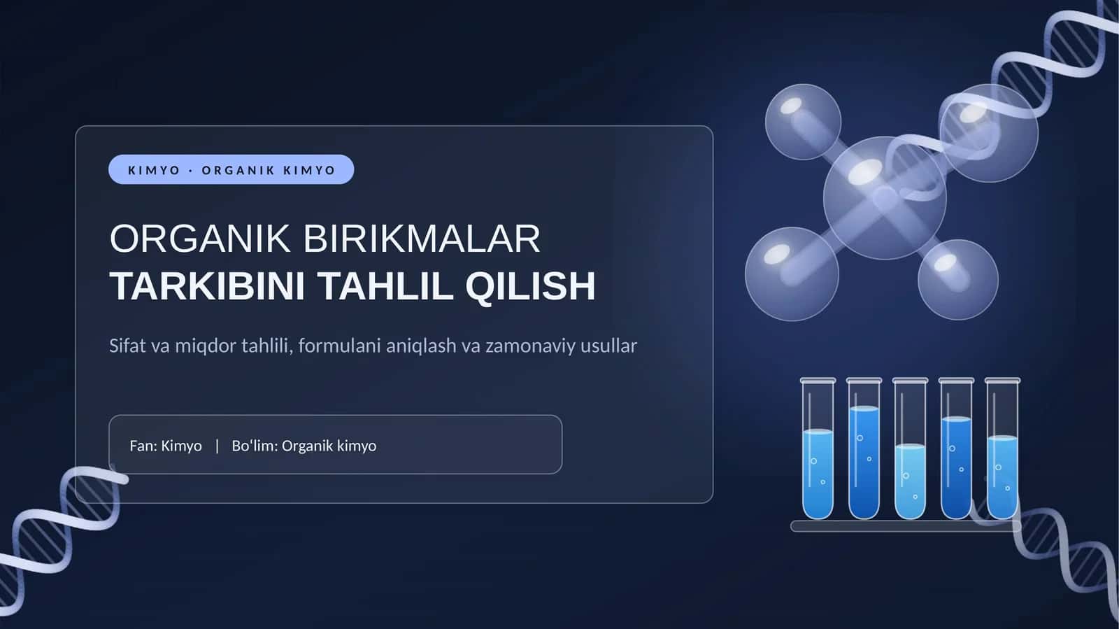 ORGANIK BIRIKMALAR 1