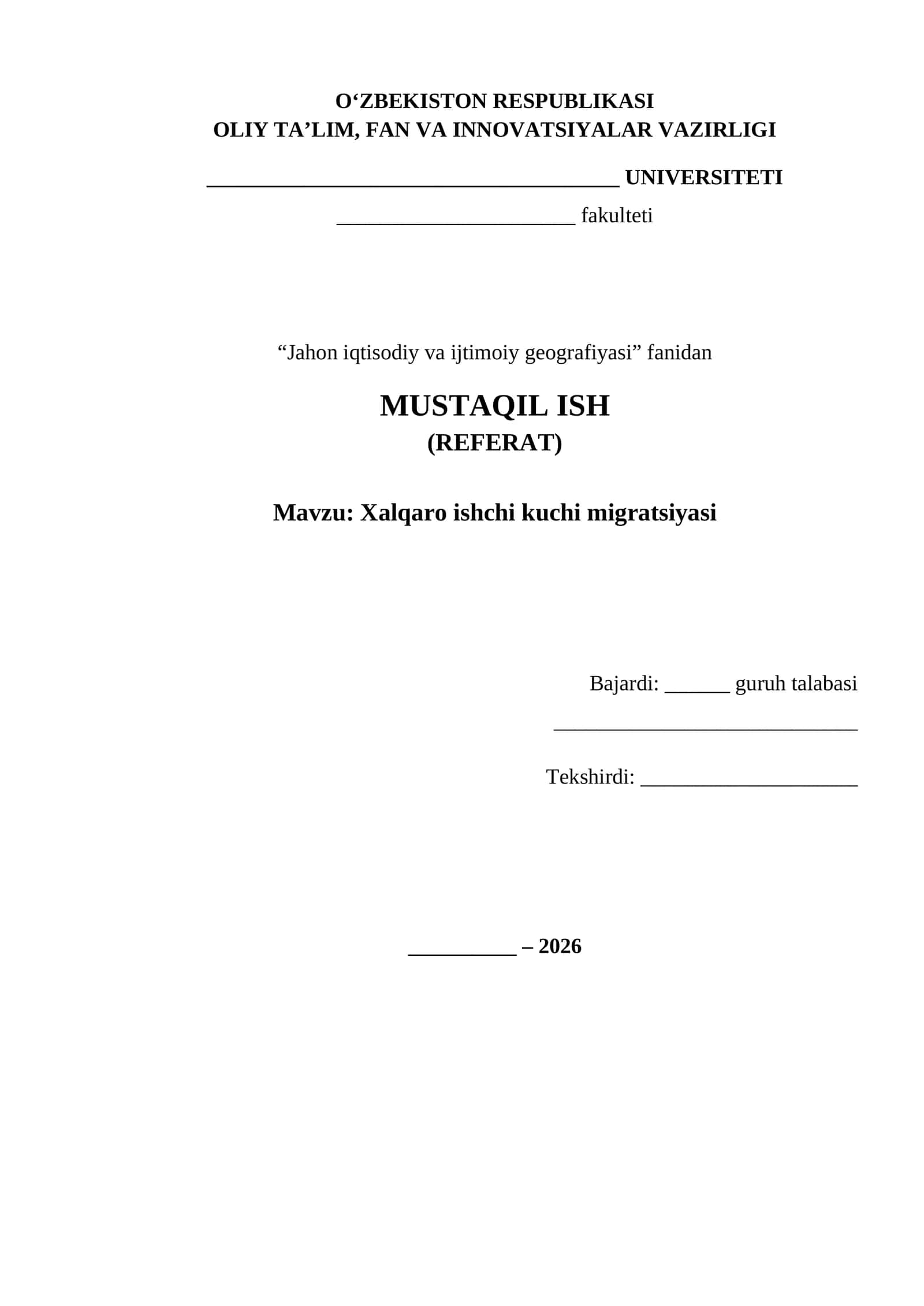xalqaro ishchi kuchi migratsiyasi 1