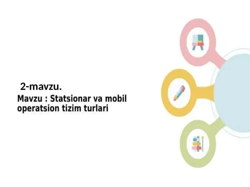Informatikadan mustaqil ish 1