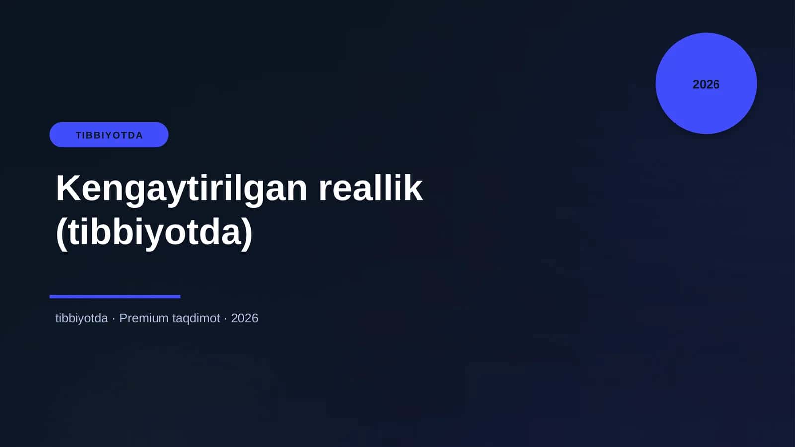 Kengaytirilgan reallik (tibbiyotda) 1