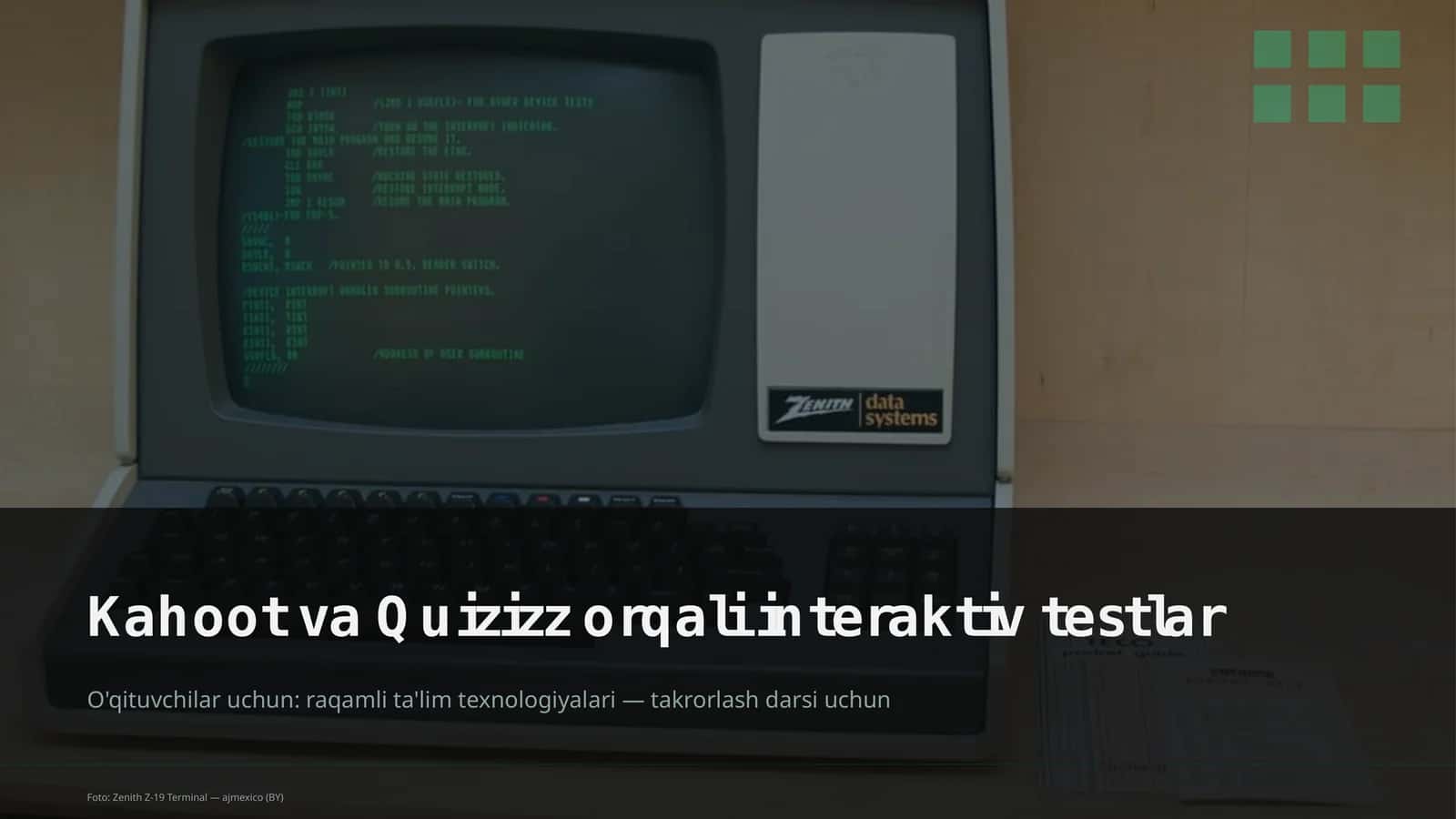 raqamli ta'lim texnologiyalari 1