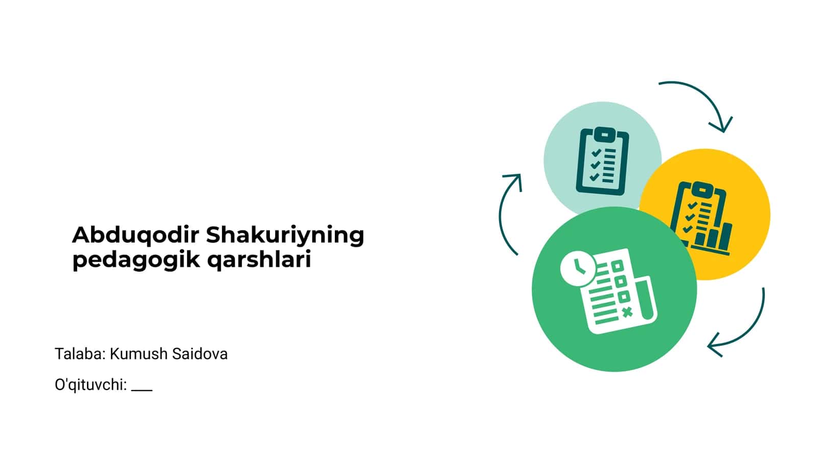 Abduqodir Shakuriyning pedagogik qarshlari 1