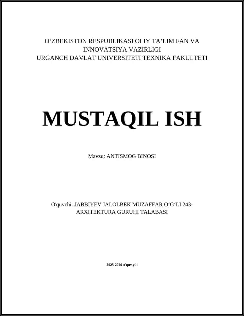 ANTISMOG BINOSI 1