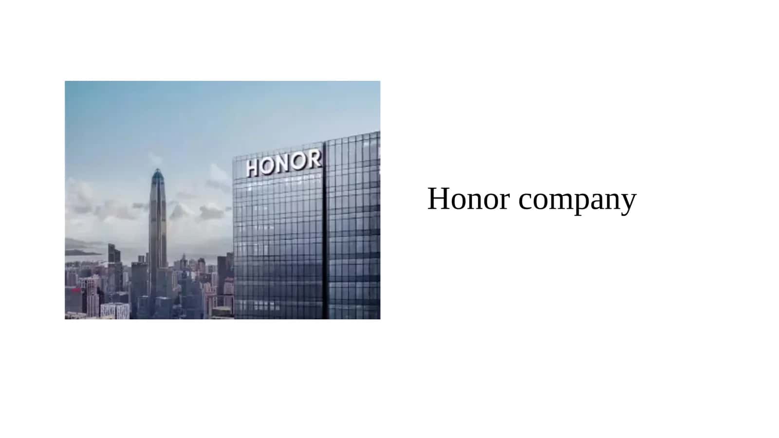 HONOR Company 1