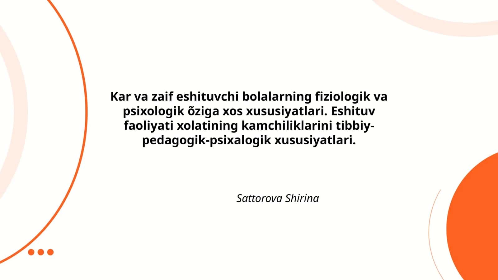 Sattorova Shirina 1