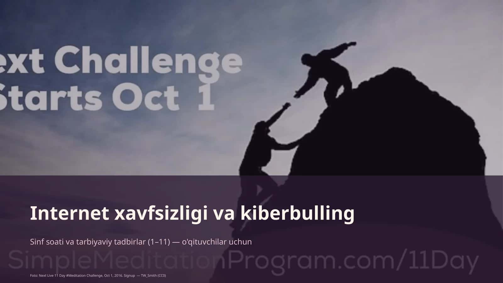 Internet xavfsizligi va kiberbulling 1