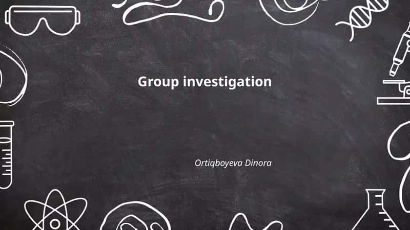 Group Investigation 1