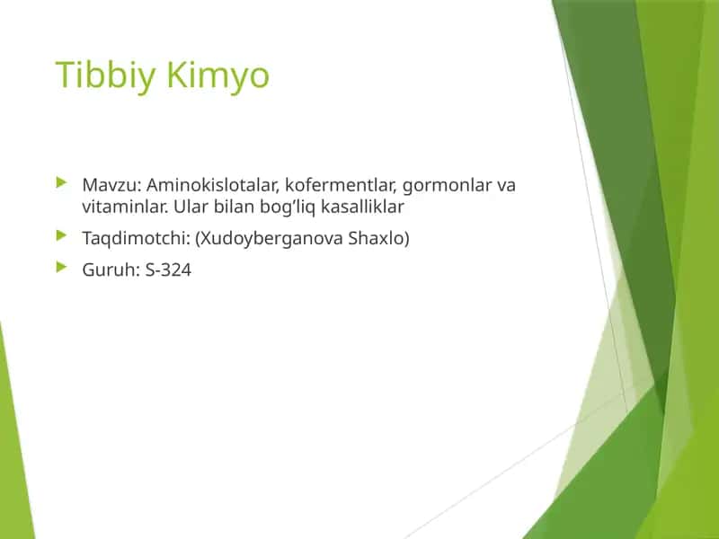 Aminokislotalar 1
