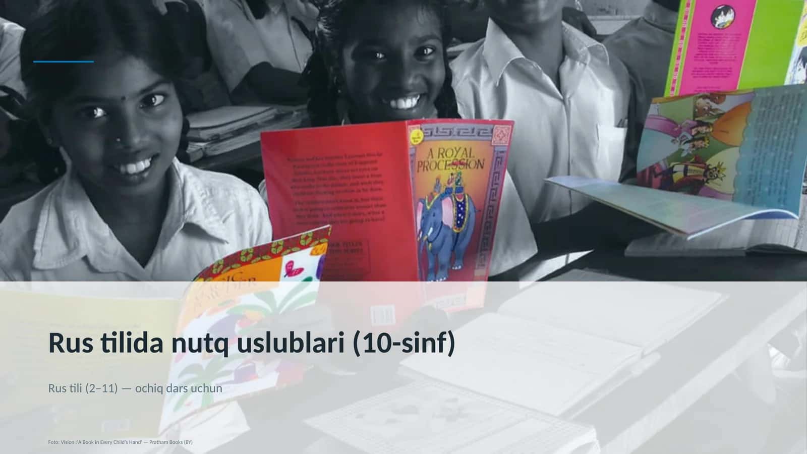 Rus tilida nutq uslublari (10-sinf) 1