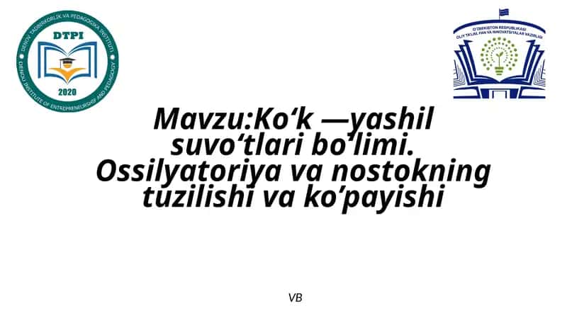 KO'K-YASHIL SUV O'TLAR 1