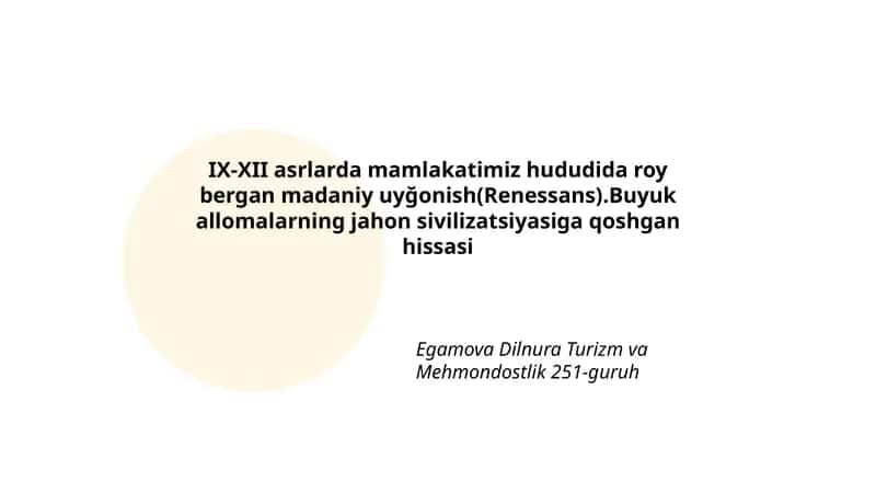 Renessans 1