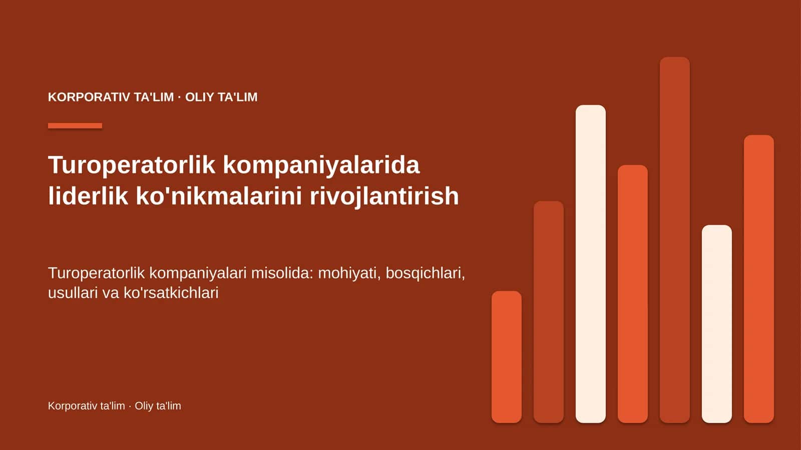turoperatorlik kompaniyalarida liderlik ko'nikmalarini rivojlantirish 1612 1