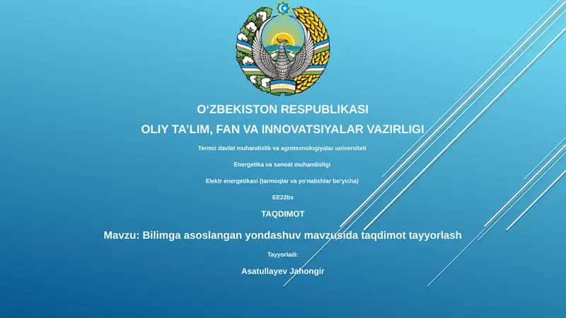 Ilmiy asoslangan yondashuv 1