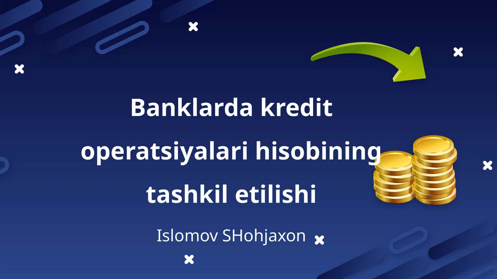 Banklarda kredit operatsiyalari hisobining tashkil etilishi 1