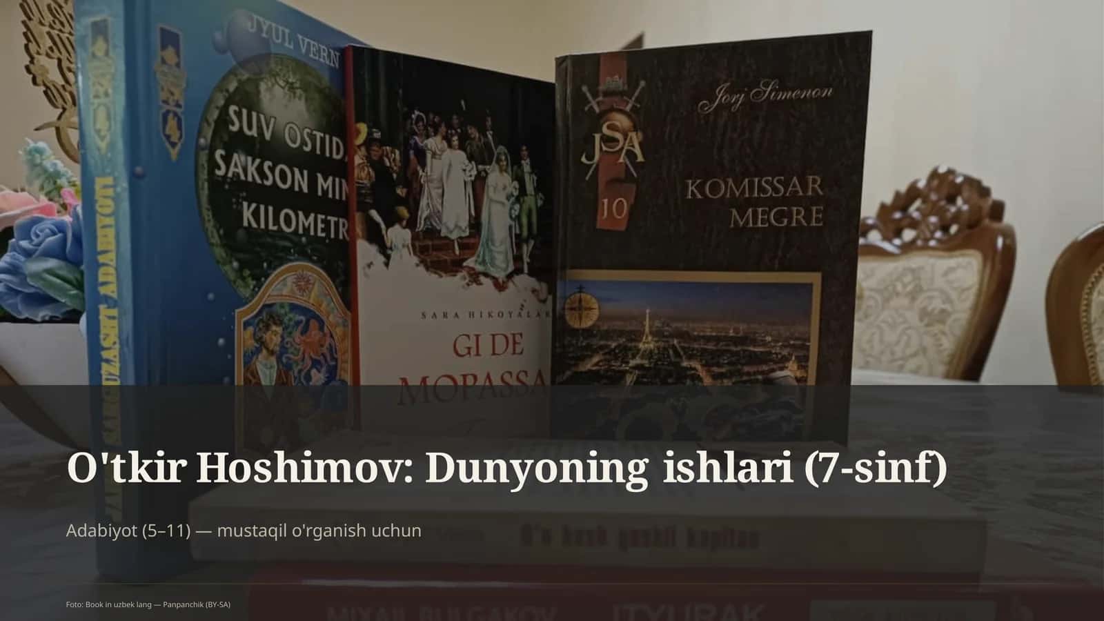 O'tkir Hoshimov: Dunyoning ishlari (7-sinf) 1