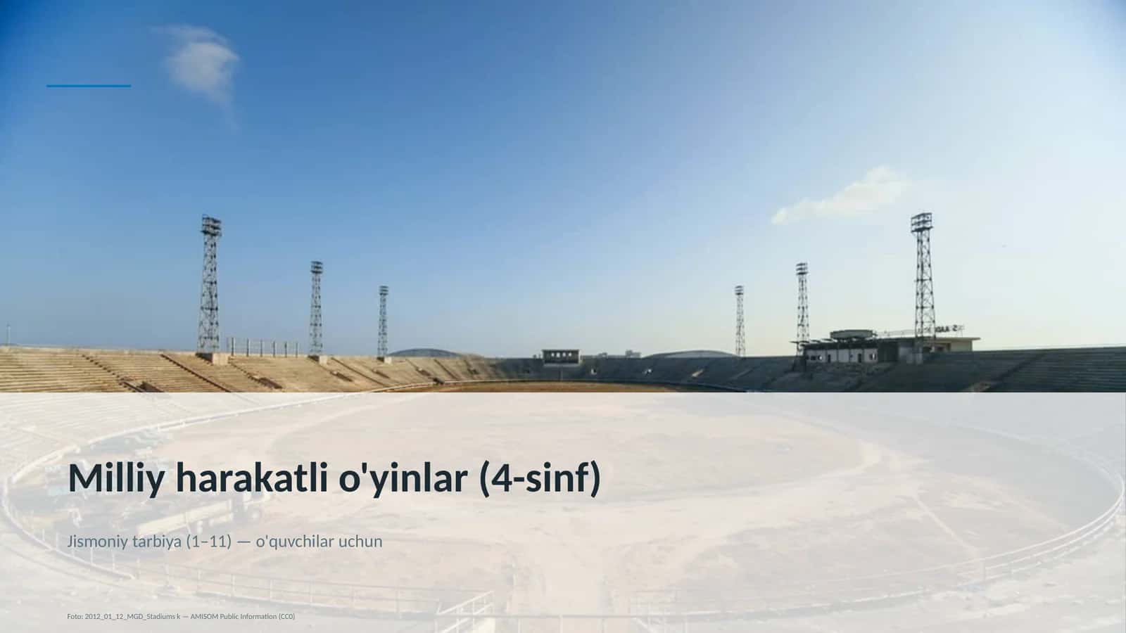 Milliy harakatli o'yinlar (4-sinf) 1