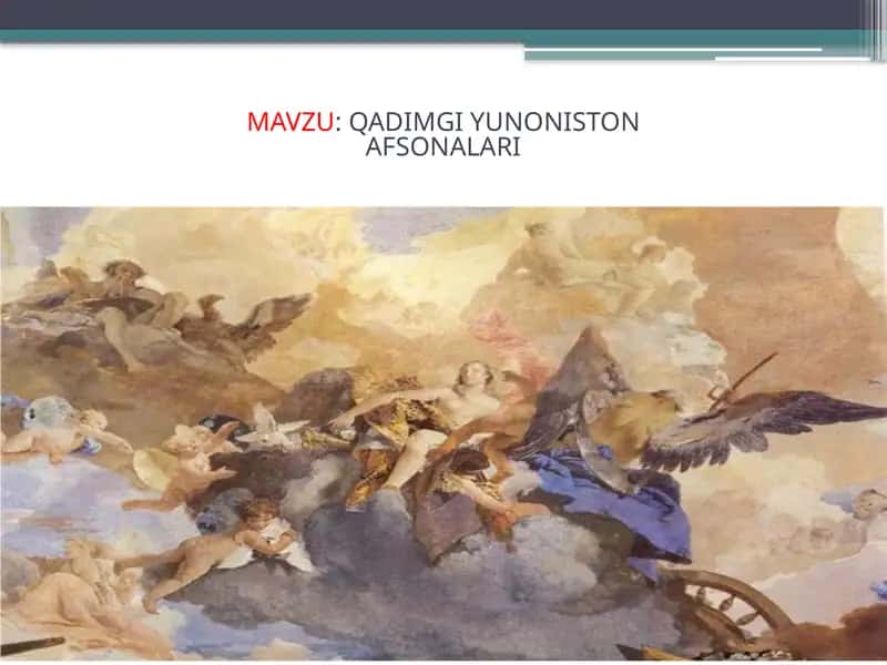 Qadimgi Yunon afsonalari 1