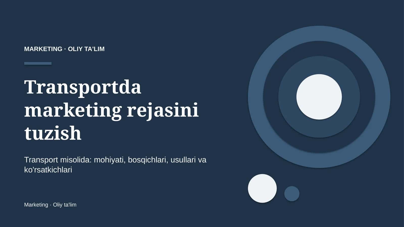 transportda marketing rejasini tuzish 4771 1