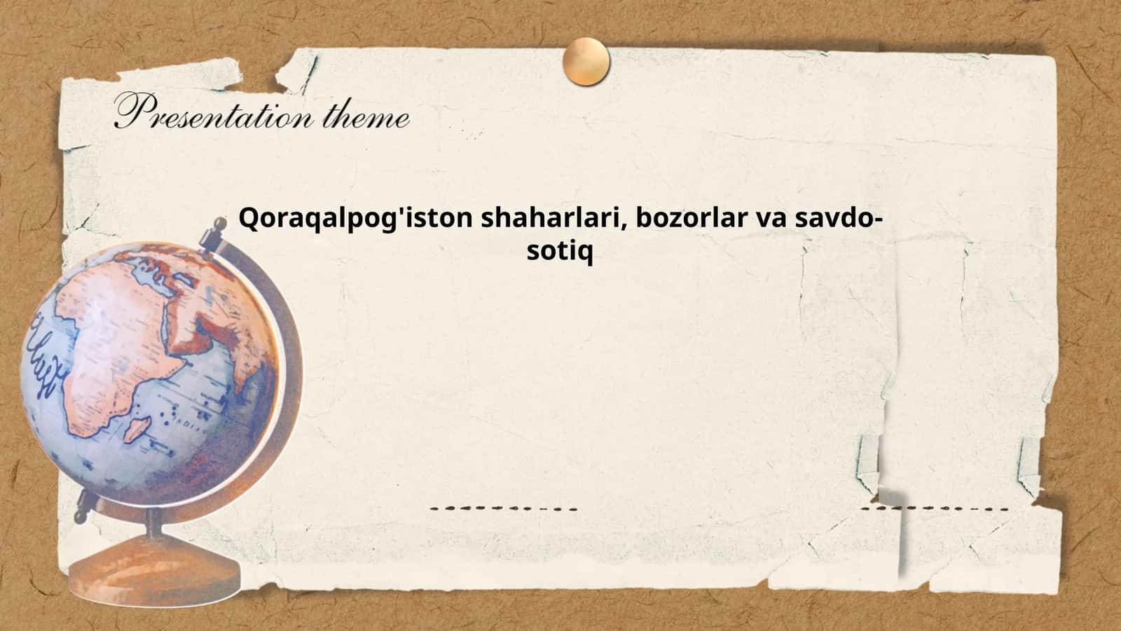 Qoraqalpog'iston shaharlari, bozorlar va savdo-sotiq 1