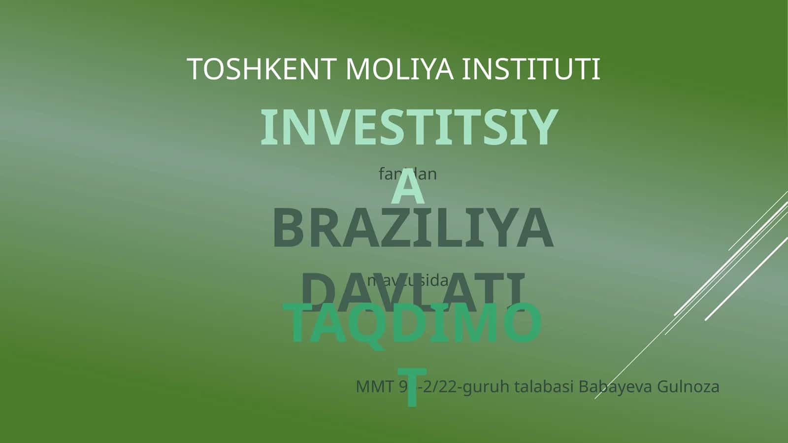 MMT 95-2/22-guruhtalabasiBabayevaGulnoza 1