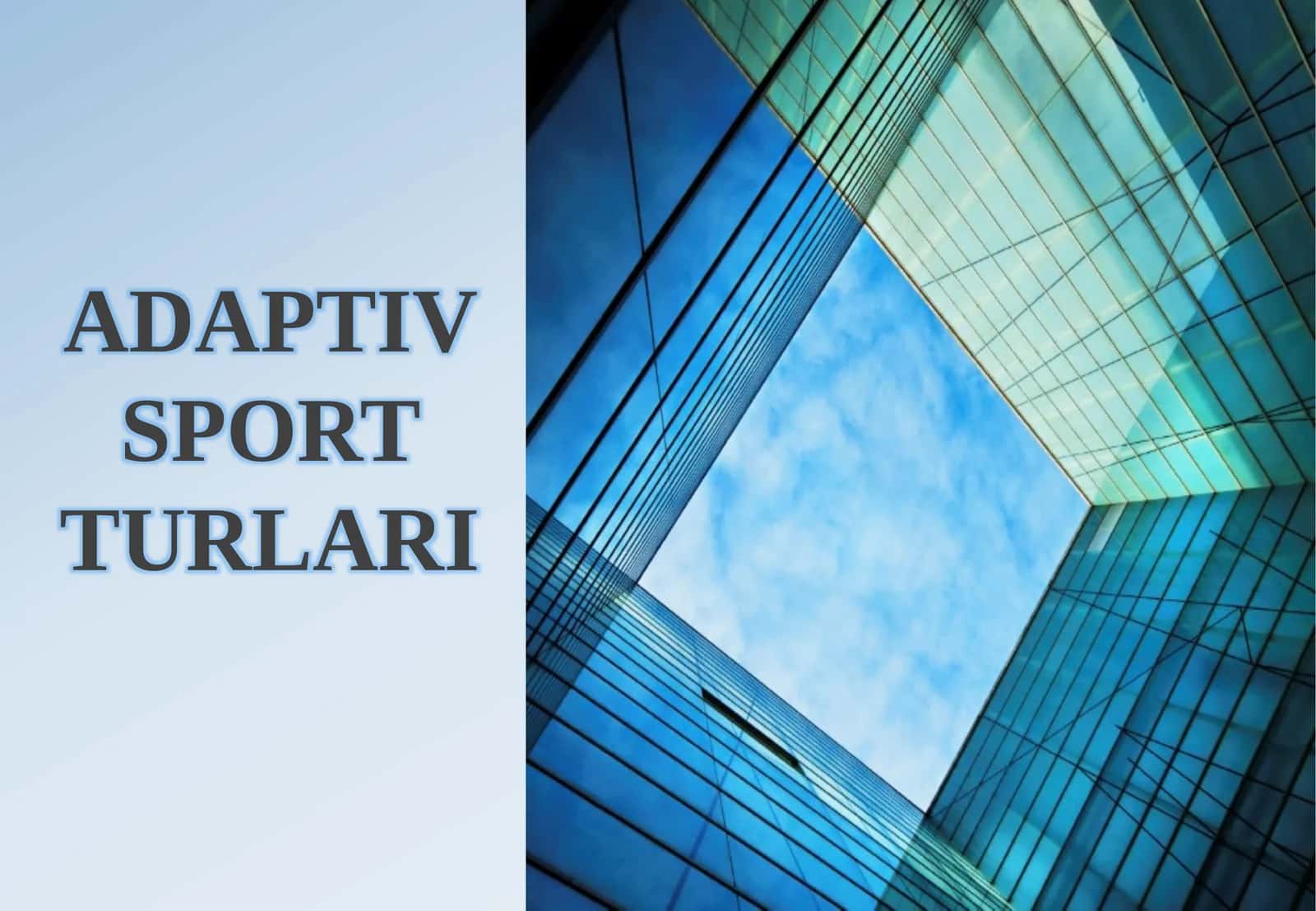 ADAPTIV SPORT TURLARI 1