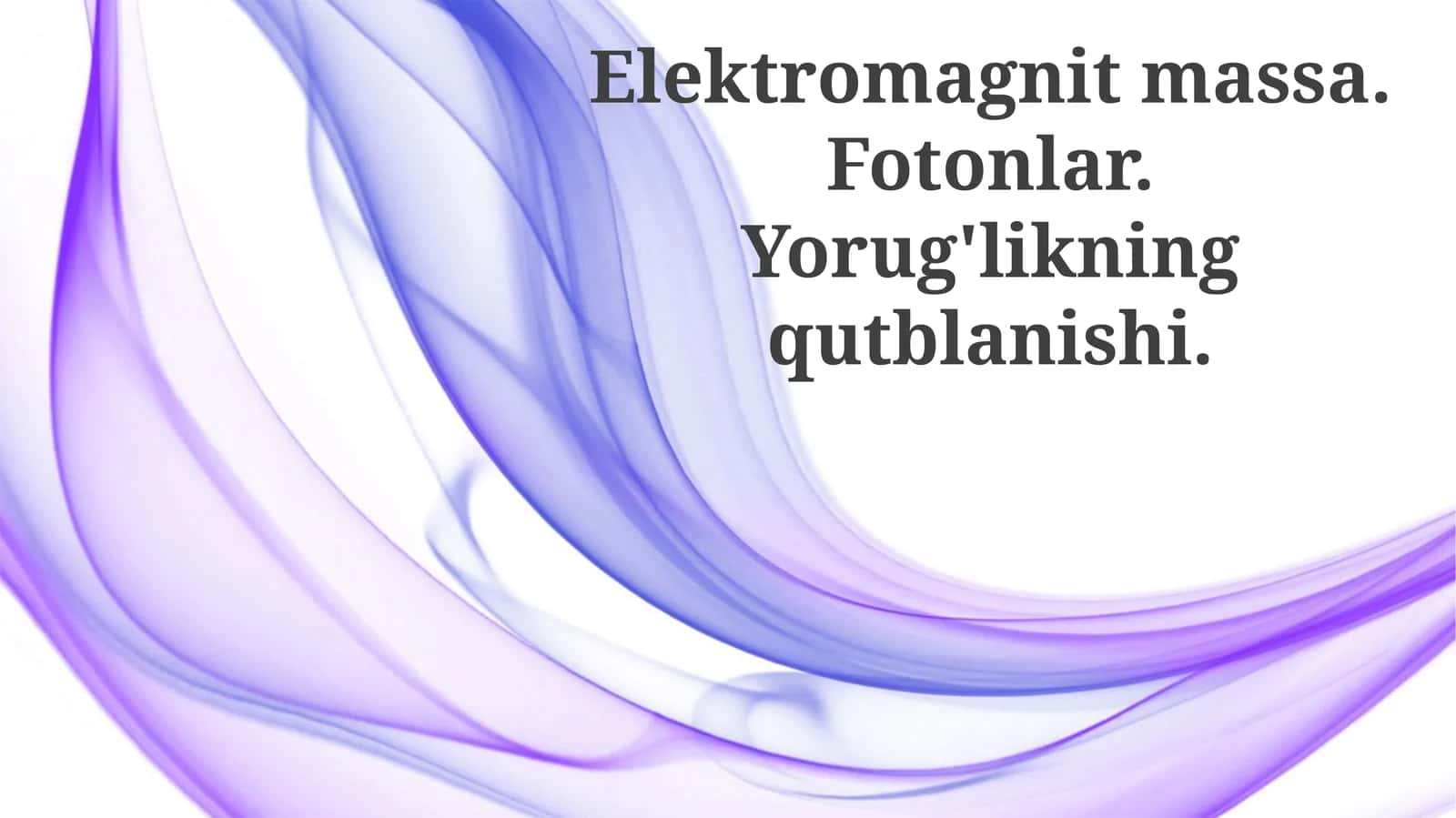 Elektromagnit massa 1