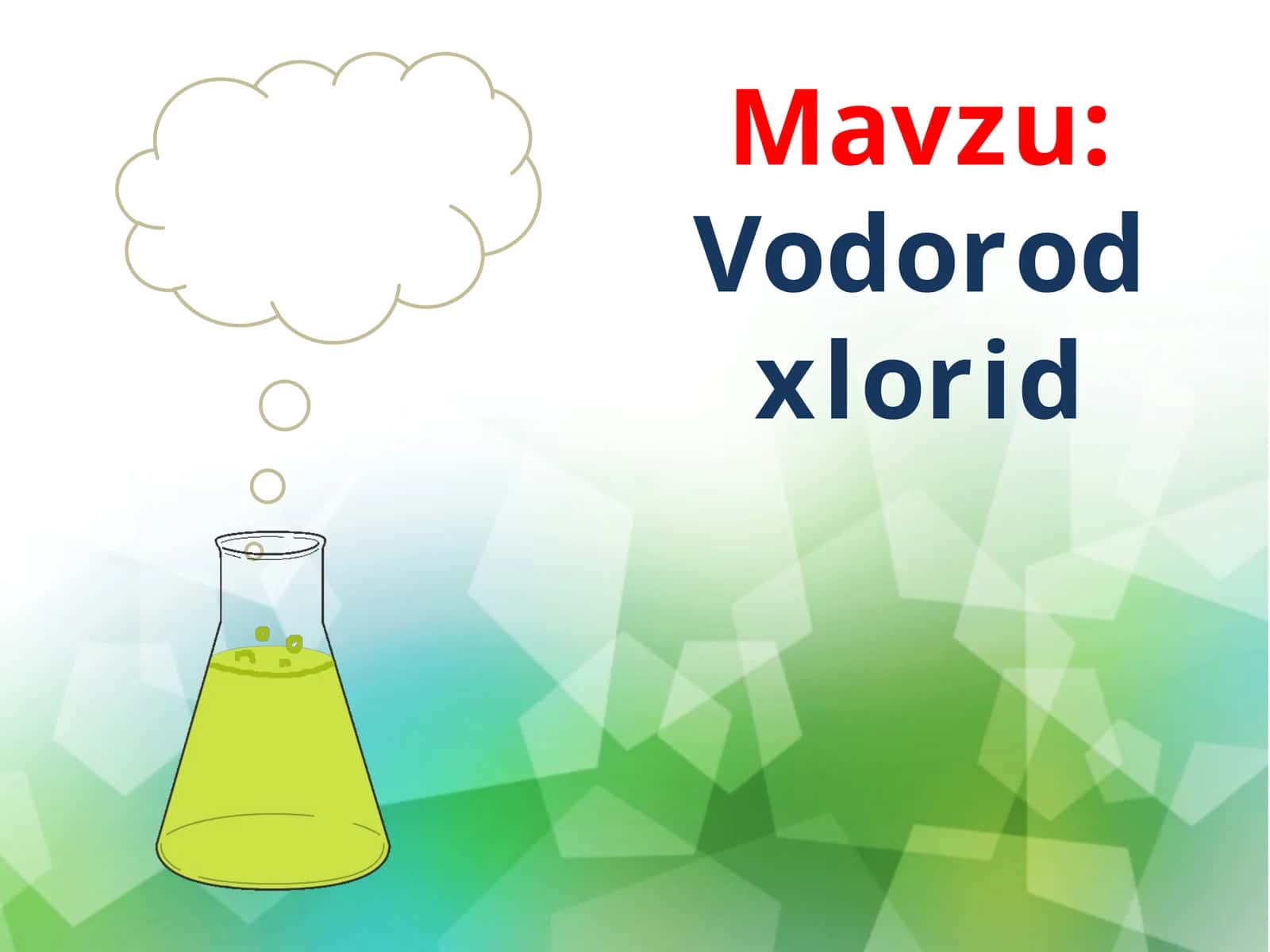Vodorod xlorid 1