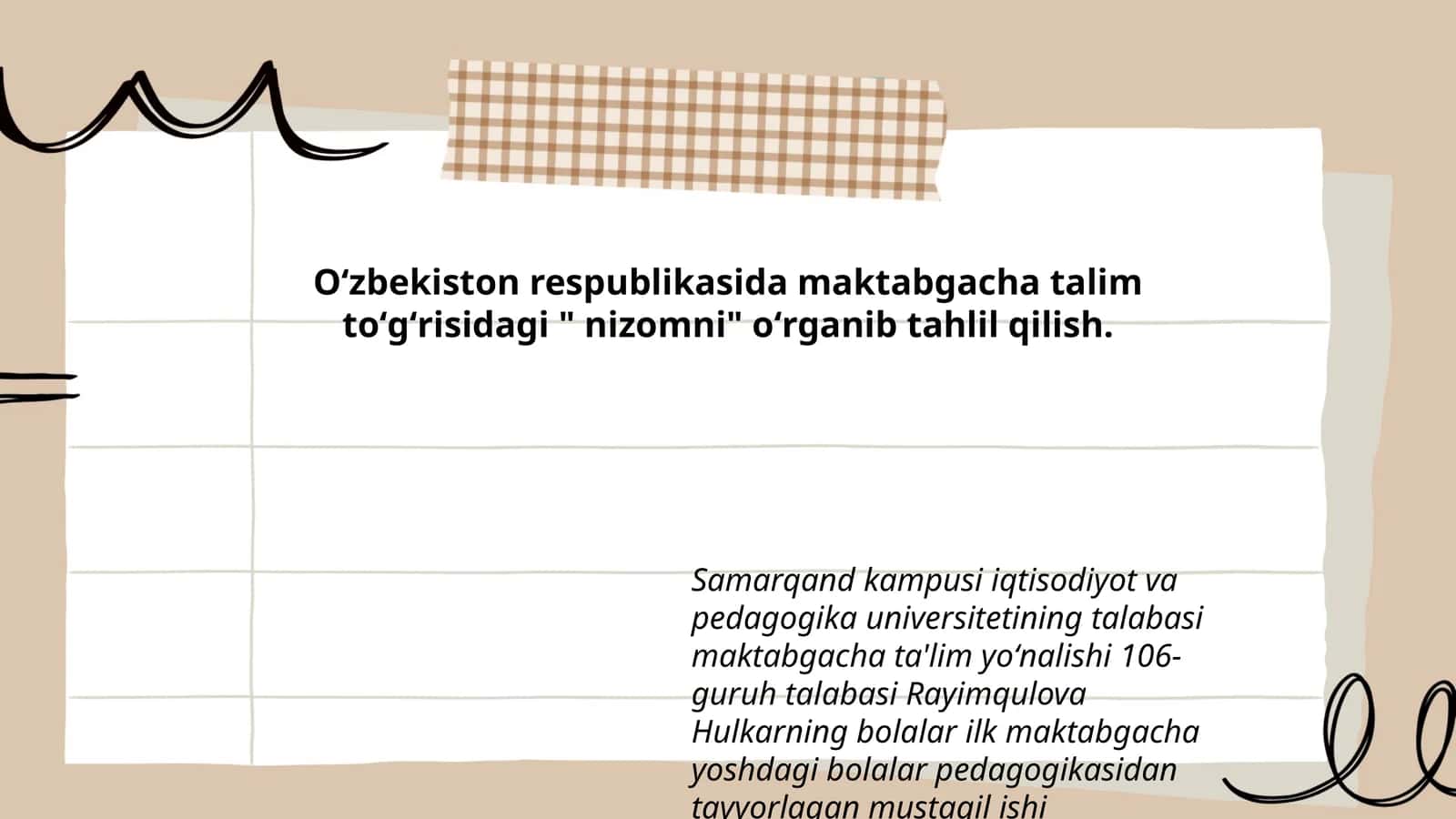 Bolalar Ilm-fan maktabgacha ta'lim yoʻnalishi 1