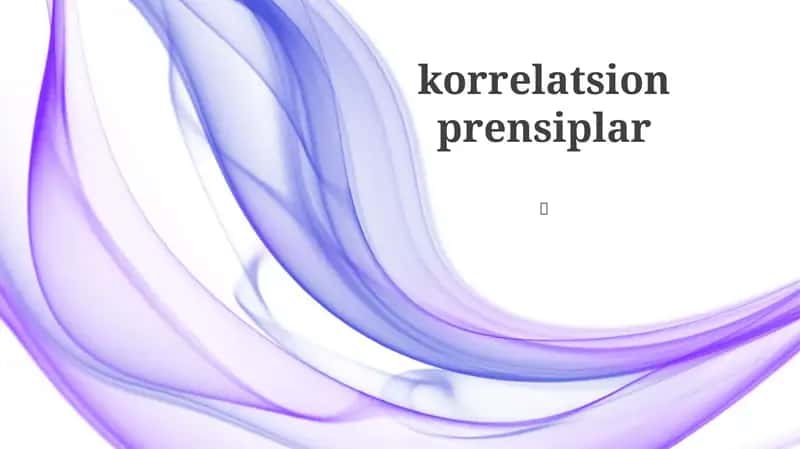 Korrelyatsiyani o'lchash 1