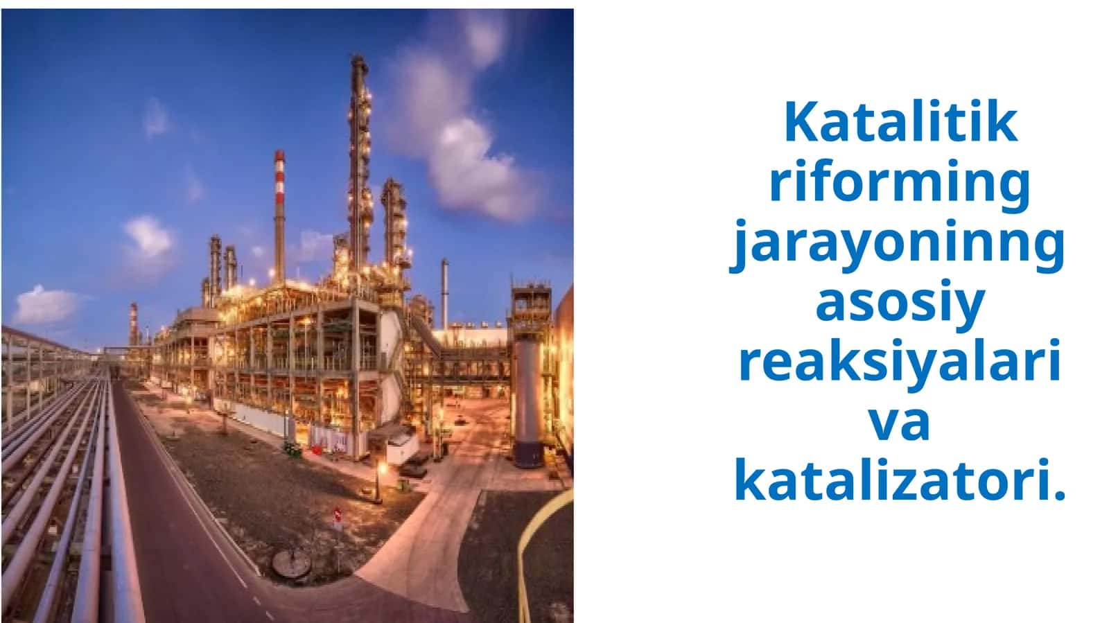 Katalitik riforming 1