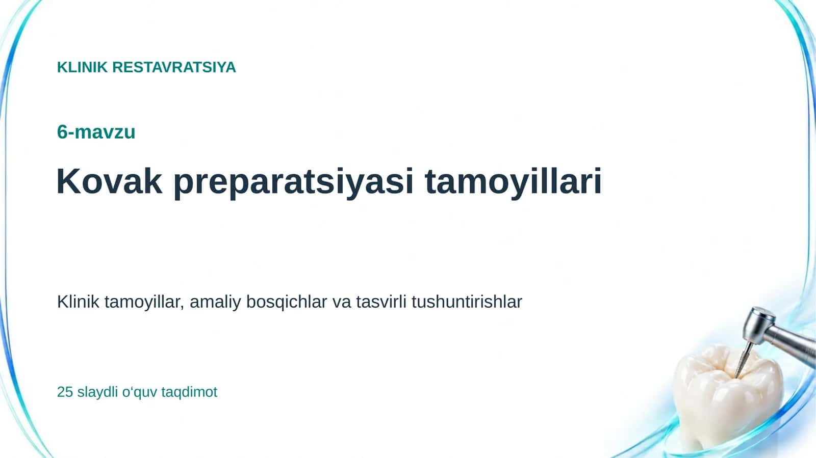 KLINIK RESTAVRATSIYA 1
